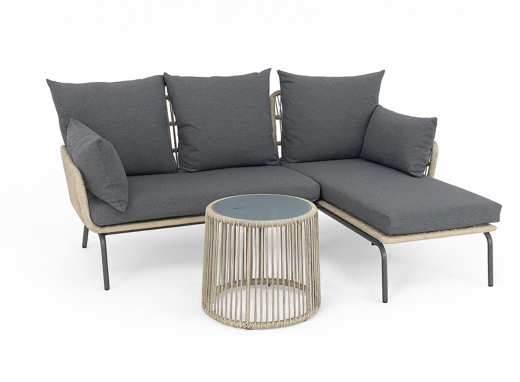 BORA BORA SALA DE EXTERIOR CON MESITA - M25