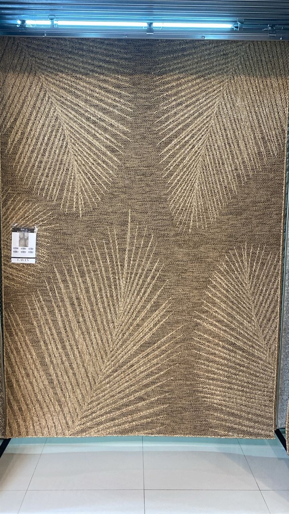 BIGA R3002 BEIGE CAFÉ 200*290 TAPETE PARA EXTERIOR - LN