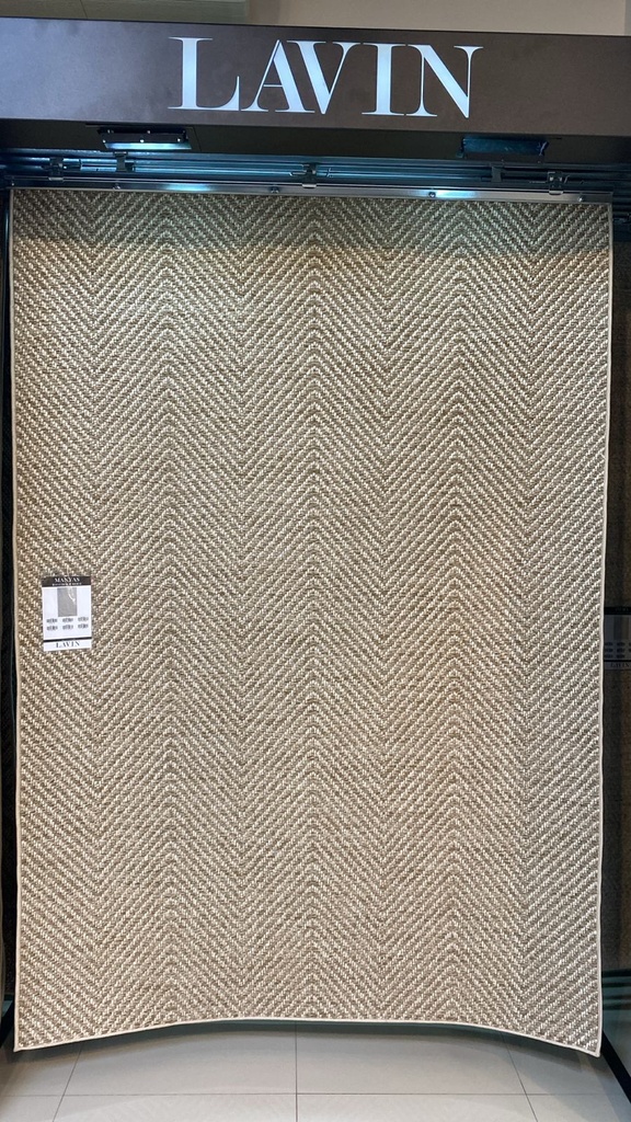 MANYAS R3010 BEIGE BEIGE 240*330 TAPETE PARA EXTERIOR - LN