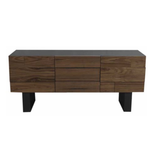 [CO2766-03] OCHIL COMODA 3 CAJONES 2 PUERTAS - P25