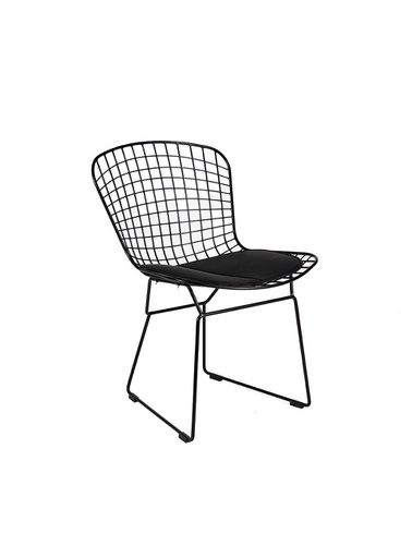 [BERTMECEK001b] BERTOIA SILLA NEGRA - M25 *piezas de tienda