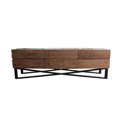 [CO2782-03] SIERRA MOJADA COMODA 6 CAJONES - P25