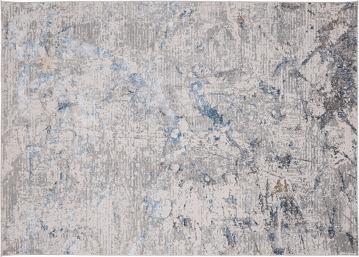[10906] ADARA T2255 CREMA AZUL 200*290 TAPETE - LN  Quedan pocos consultar disponibilidad