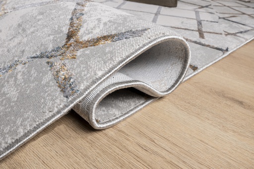 [10489] ADARA T2259 ORO GRIS AZUL 300*400 ALFOMBRA TAPETE - LN   