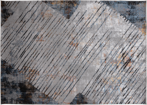 [10909] ADARA T2256 GRIS CREMA ORO 60*90 TAPETE - LN 