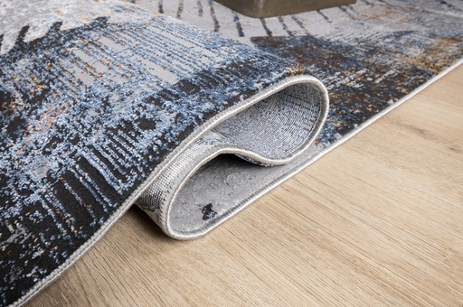 [10477] ADARA T2256 GRIS CREMA ORO 240*340 TAPETE - LN 