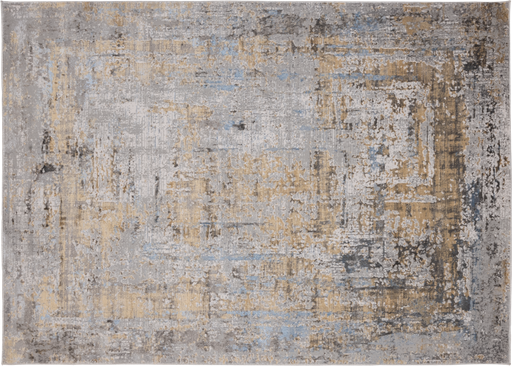 [10491] ADARA T2260 GRIS VERDE ORO 200*290 ALFOMBRA TAPETE - LN