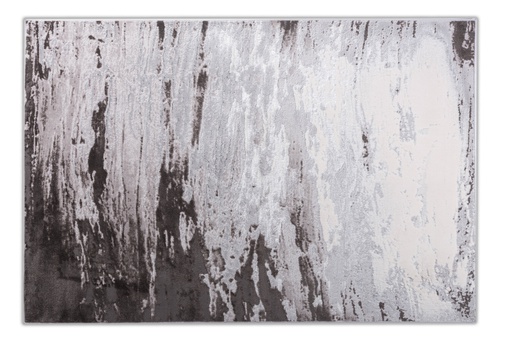 [8888] AYDA T9027 GRIS PLATA 400*300 TAPETE - LN