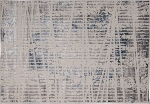 [11119] BETSY 5018 CREMA GRIS AZUL 60*90 TAPETE - LN 