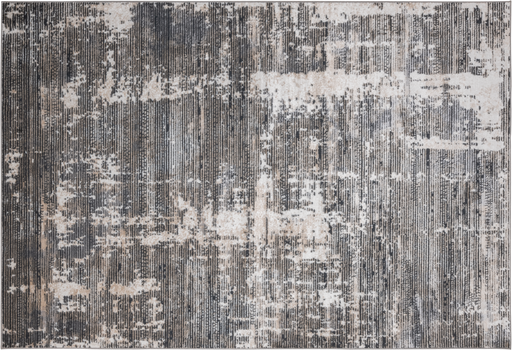 [10396] JASMINE U5017 GRIS NEGRO 60*90 TAPETE - LN    *  - consultar disponibilidad quedan pocos