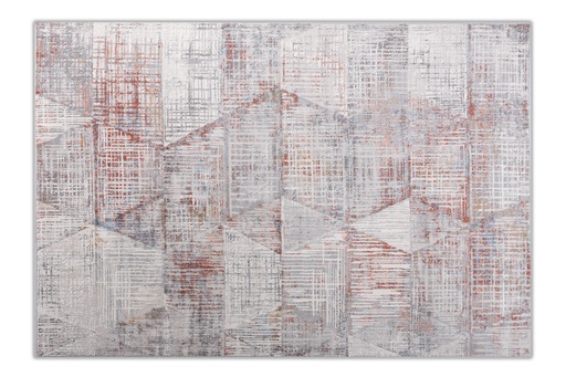 [8284] NIDA U2014 AZUL CREMA 200*290 TAPETE - LN *   - consultar disponibilidad quedan pocos