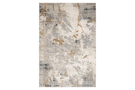 [9738] RENNES U2045 GRIS CREMA ORO 240*330 TAPETE - LN 