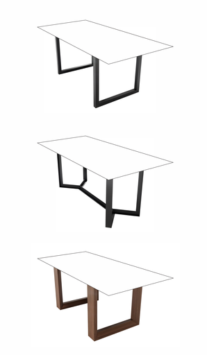 PIEDRA RECTANGULAR 135x240cm MESA DE COMEDOR - MG25