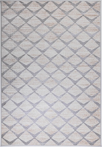 [11651] BETSY U5035 CREMA GRIS 160*230 TAPETE - LN25