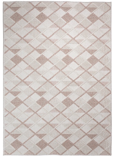 [12686] GINA R2006 MARFIL ROSA 60*90 TAPETE PARA EXTERIOR - LN25