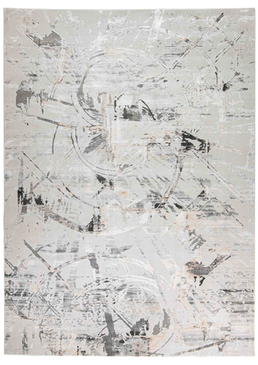 [11394] KEMER T2344 CREMA 240*330 TAPETE - LN25