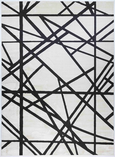 [11323] OPTIKA T9047 CREMA NEGRO 240*330 TAPETE - LN25