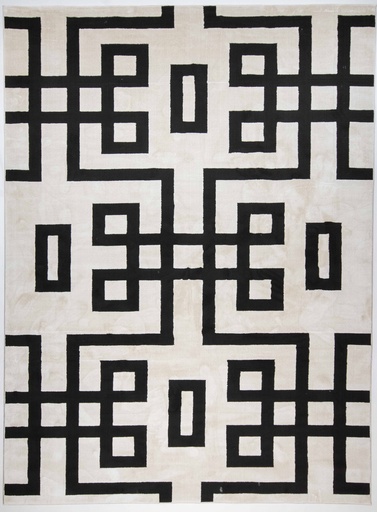 [11332] OPTIKA T9049 CREMA NEGRO 200*290 TAPETE - LN25  - consultar disponibilidad quedan pocos