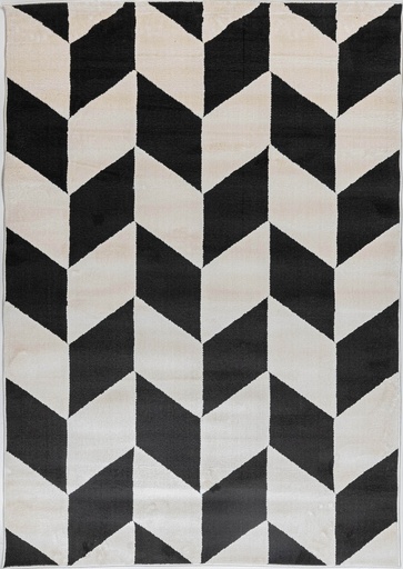 [11598] OPTIKA T9052 CREMA NEGRO 240*330 TAPETE - LN25