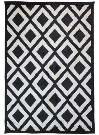 [12494] OPTIKA T9057 CREMA NEGRO 240*330 TAPETE - LN25