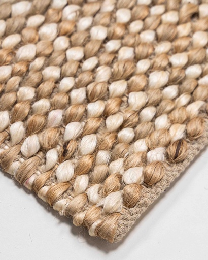 [12039] SATARA N8025 MARFIL JUTE 60*90 TAPETE - LN