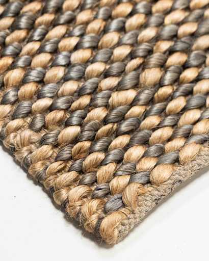 [12049] SATARA N8027 GRIS JUTE 60*90 TAPETE - LN