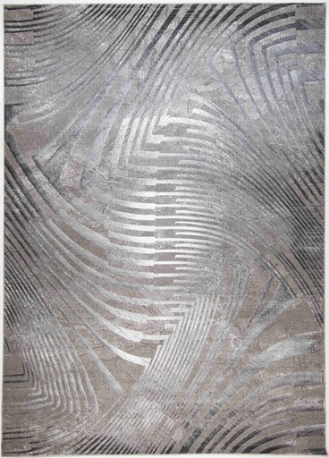 [11179] DALIA T2330 GRIS CREMA 300x400cm TAPETE - LN