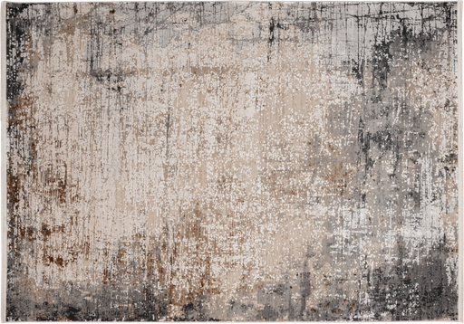 [10552] DUOMO T2280 CREMA GRIS 160*230 TAPETE - LN