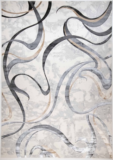[11199] FATIMA T2322 GRIS CREMA 300x400cm TAPETE - LN