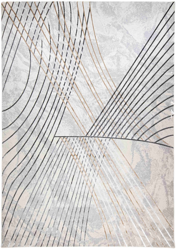 [11216] FATIMA T2326 GRIS CREMA 160*230 TAPETE - LN