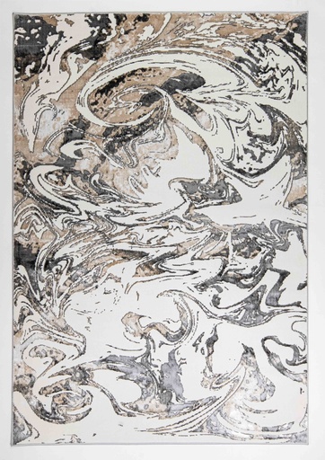[11420] FATIMA T2336 GRIS CREMA 200*290 TAPETE - LN