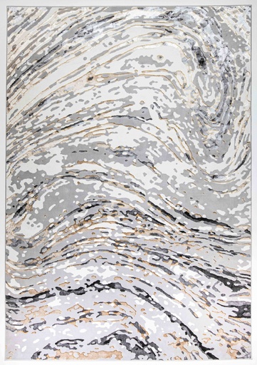 [11436] FATIMA T2340 GRIS CREMA 60x90cm TAPETE - LN