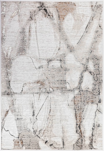 [12227] GAMZE T2354 GRIS CREMA 60x90cm TAPETE - LN