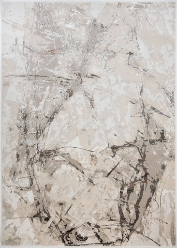 [12230] GAMZE T2356 GRIS CREMA 60x90cm TAPETE - LN