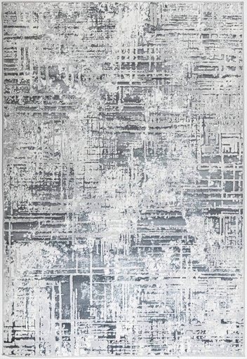 [11524] GRETA T4056 GRIS PLATA 60x90cm TAPETE - LN