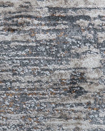 [11471] HADIM T2364 GRIS GRIS ORO 240 DIA TAPETE - LN