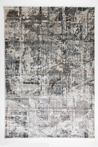 [11474] HADIM T2364 GRIS GRIS ORO 300x400cm TAPETE - LN