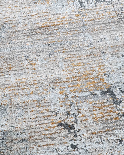 [11480] HADIM T2365 GRIS GRIS ORO 240 DIA TAPETE - LN25