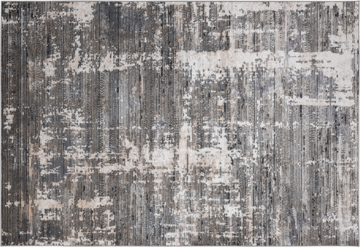 [10393] JASMINE U5017 GRIS NEGRO 200*290 TAPETE - LN25