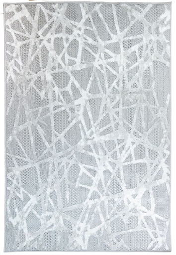 [13094] LOTUS E1016 GRIS CLARO 200*290 TAPETE PARA EXTERIOR - LN25