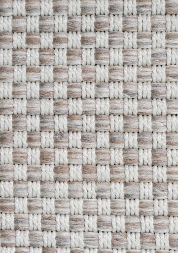 [13026] NUBIA E1008 BEIGE/ CAFÉ 300 DIA TAPETE PARA EXTERIOR - LN25