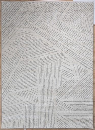 [12724] PIERA U6051 CREMA BEIGE GRIS 240x330cm TAPETE - LN