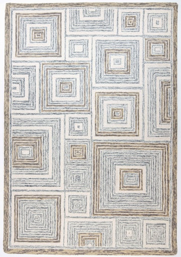 [11005] VANI D2002 BEIGE GRIS 60x90cm TAPETE - LN