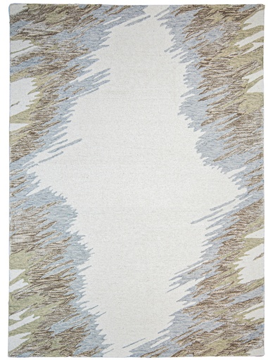 [11810] VANI D2038 CREMA GRIS 160*230 TAPETE - LN