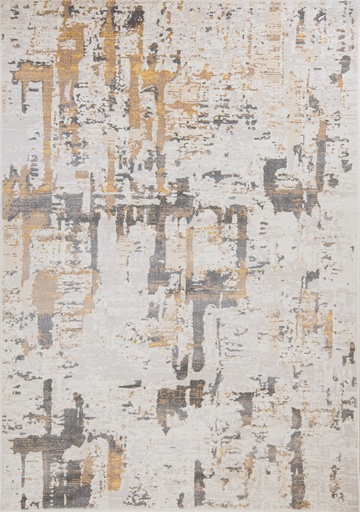 [12289] VELEKA U6038 CREMA ORO GRIS 200*290 TAPETE - LN25