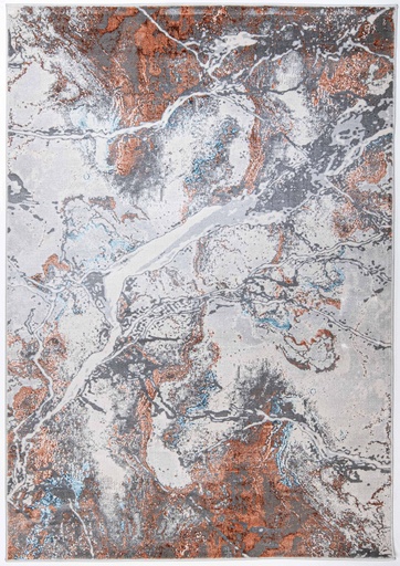 [10135] YEMINA T4040 GRIS OCRE 240x330cm TAPETE - LN
