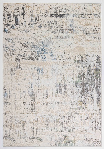 [9237] ZARIA T2183 GRIS CREMA 60x90cm TAPETE - LN25