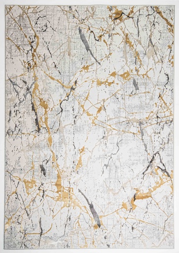 [9182] ZARIA T2187 GRIS CREMA 240x330cm TAPETE - LN