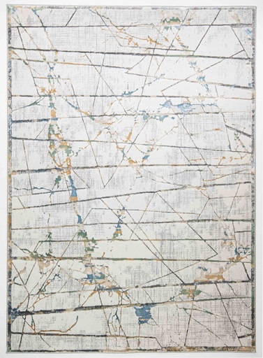 [9198] ZARIA T2199 GRIS CREMA 300x400cm TAPETE - LN