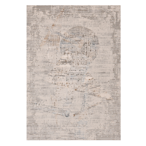 [9484] ZARIA T2234 GRIS CREMA 240x330cm TAPETE - LN25